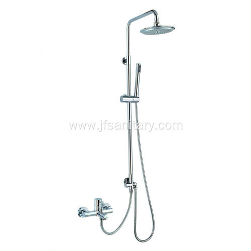 Brass Rain Shower Set Tub Spout 3 Functions